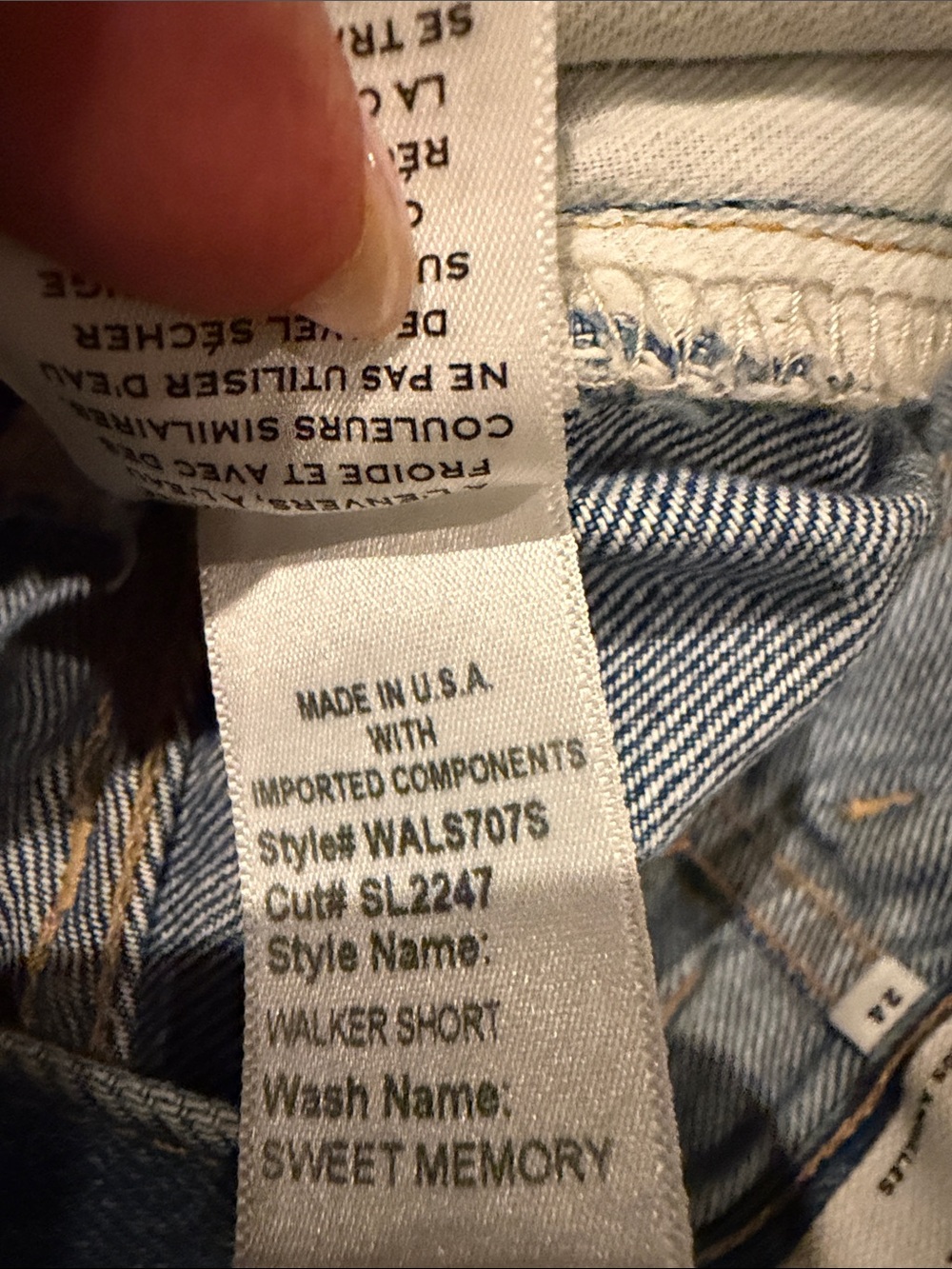 SLVRLAKE WalkerHigh-Rise Denim Shorts - sweet memory - Picture 10 of 15